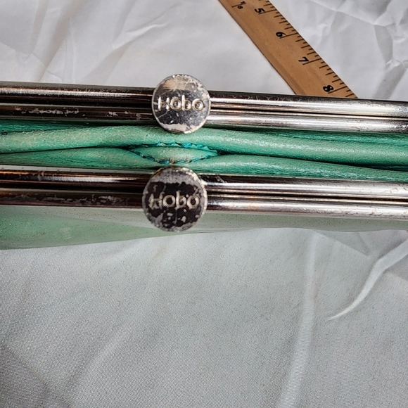 Hobo International Vintage Lauren Double Kiss Lock Clutch /Wallet - Picture 14 of 16